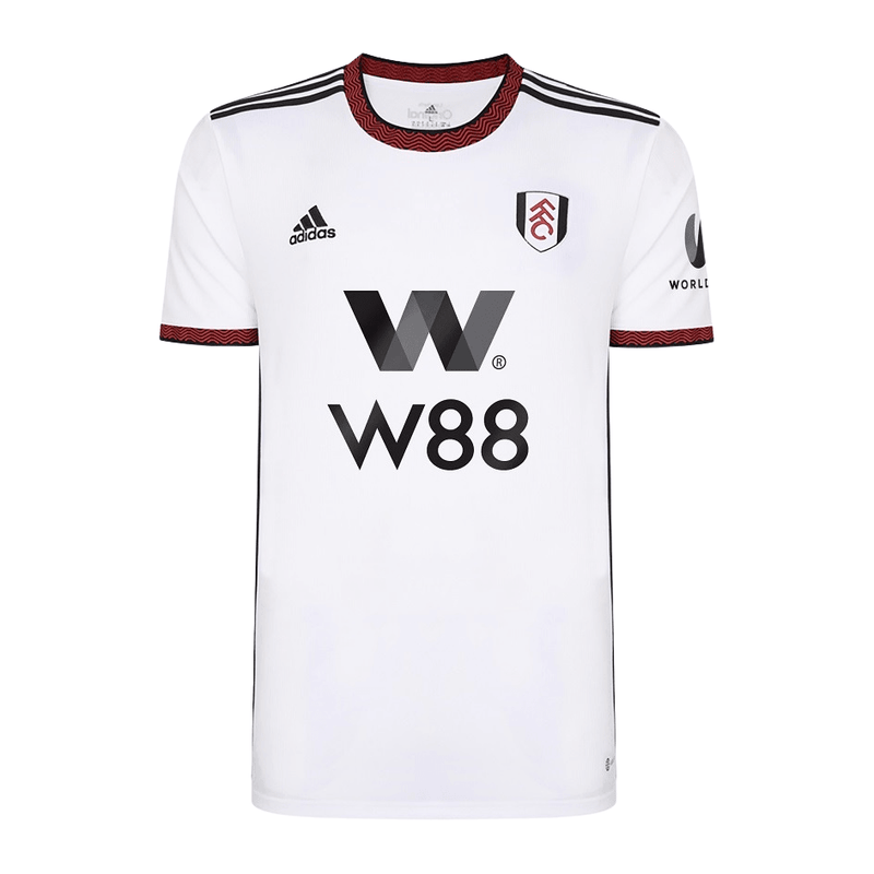 Camisa Fulham I 2223 Torcedor Adidas Masculina - Branco - Paixao de Torcedores