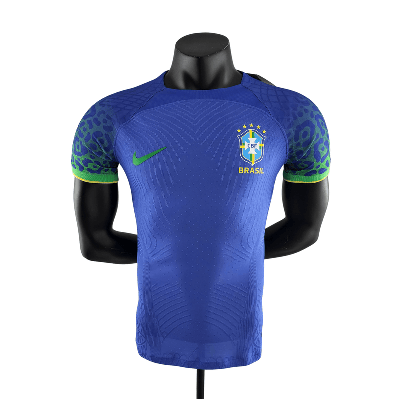 Camisa Brasil Copa do Mundo away 2022 - Versão Jogador Nike Masculina - Paixao de Torcedores