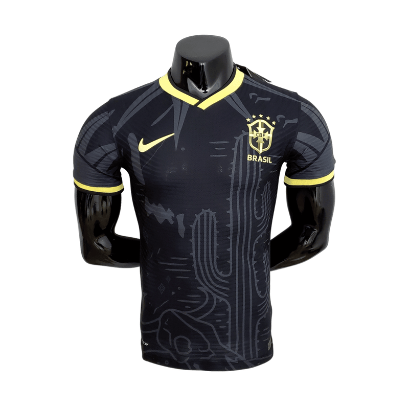 Camisa Brasil Conceito Cacto 2022 - Nike Versão Jogador Masculino - Paixao de Torcedores