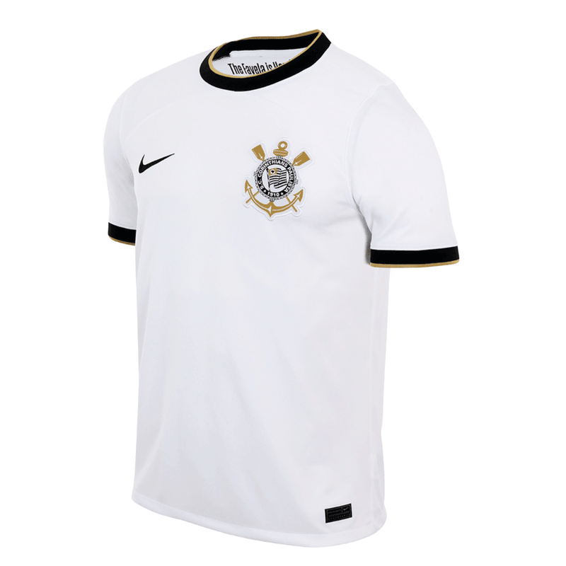 Camisa Corinthians I 22/23 - Nike Torcedor Masculina - Branco - Paixao de Torcedores