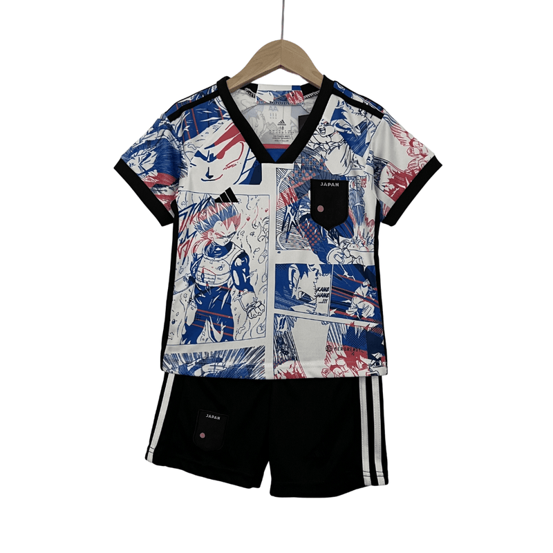 Kit Infantil Japão Dragon Ball Z Anime Edição Especial 2023 - Adidas - Paixao de Torcedores