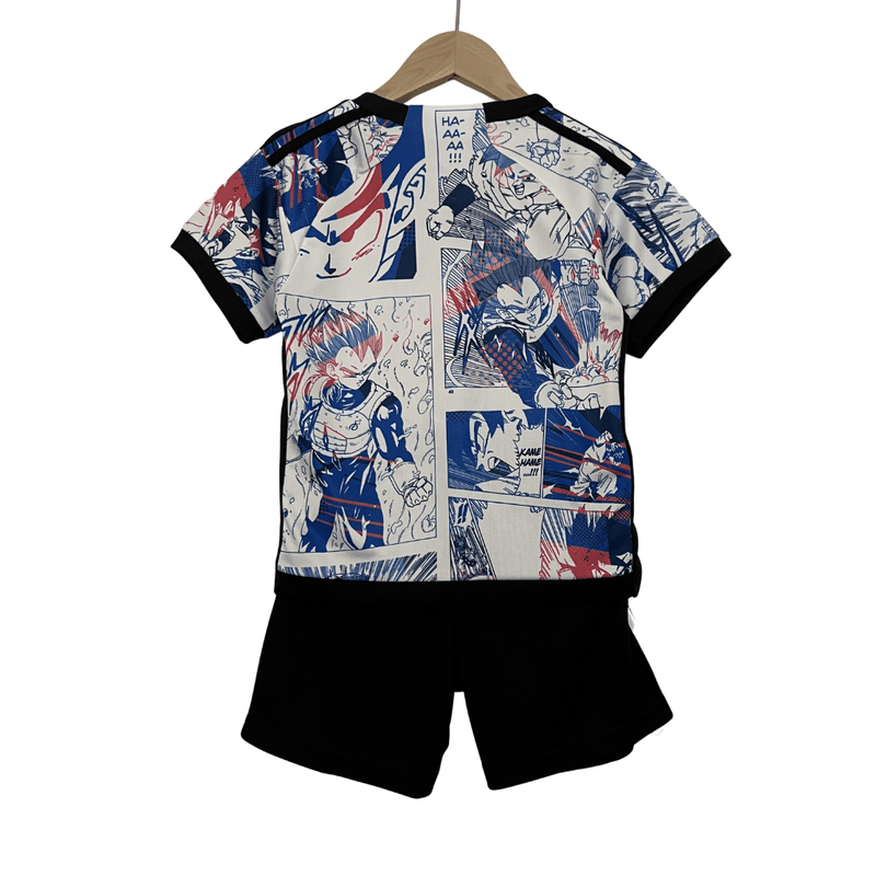 Kit Infantil Japão Dragon Ball Z Anime Edição Especial 2023 - Adidas - Paixao de Torcedores