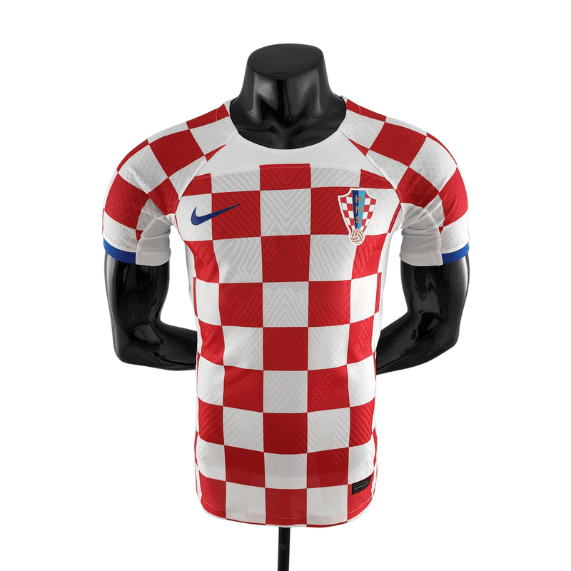 Camisa Croácia 22/23 - Versão Jogador - Nike Masculina - Paixao de Torcedores