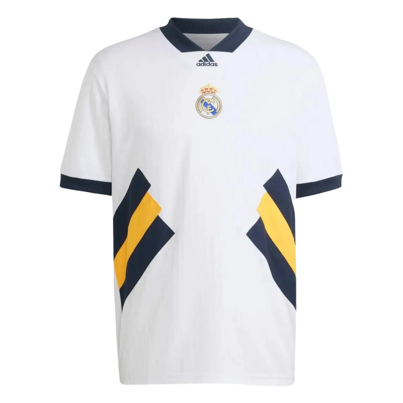 Camisa Icon Real Madrid 2023 Adidas Masculina - Paixao de Torcedores