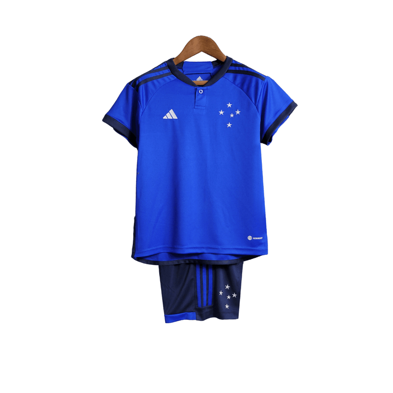 Kit Infantil Cruzeiro I 23/24 - Adidas - Paixao de Torcedores