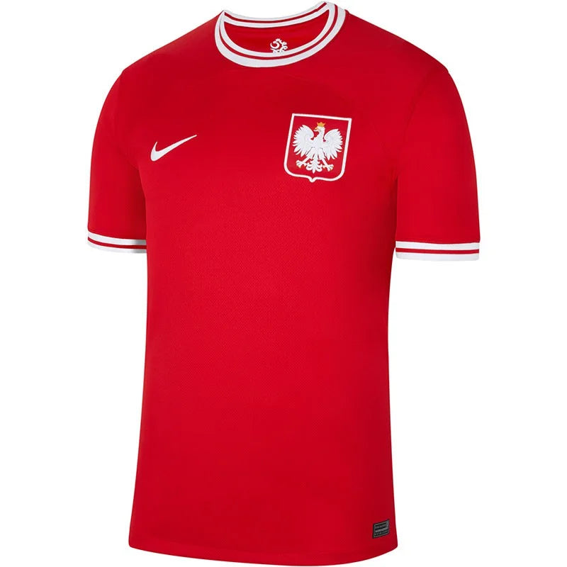 Camisa Polonia Away WC2022 - Torcedor Pro Nike Masculino - Paixao de Torcedores