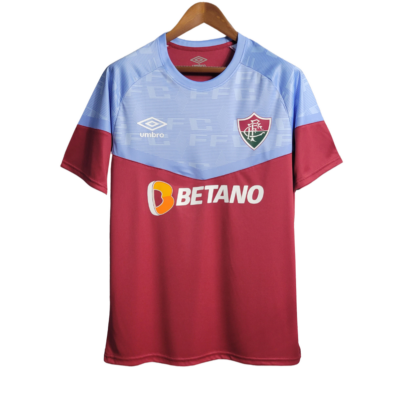 Camisa Fluminense Treino 22/23 - Umbro Torcedor Masculina - Vinho - Paixao de Torcedores