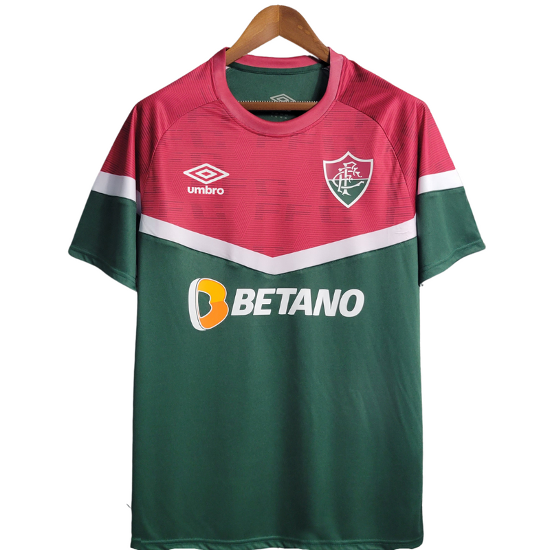 Camisa Fluminense Treino 22/23 - Umbro Torcedor Masculina - Verde - Paixao de Torcedores