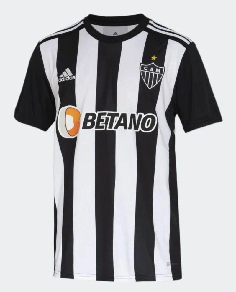 Camisa Atletico-MG I 2223 Torcedor Adidas Masculina - Preto e Branco - Paixao de Torcedores