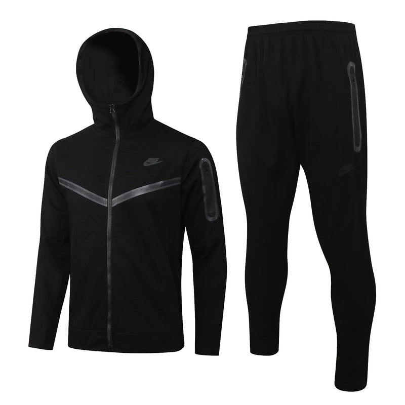 Conjunto Nike Tech Fleece – All Black - Paixao de Torcedores