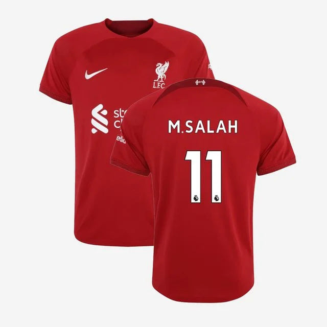 Camisa Liverpool home 22/23 - Torcedor Nike - Personalizada M.SALAH  n°11 - Paixao de Torcedores