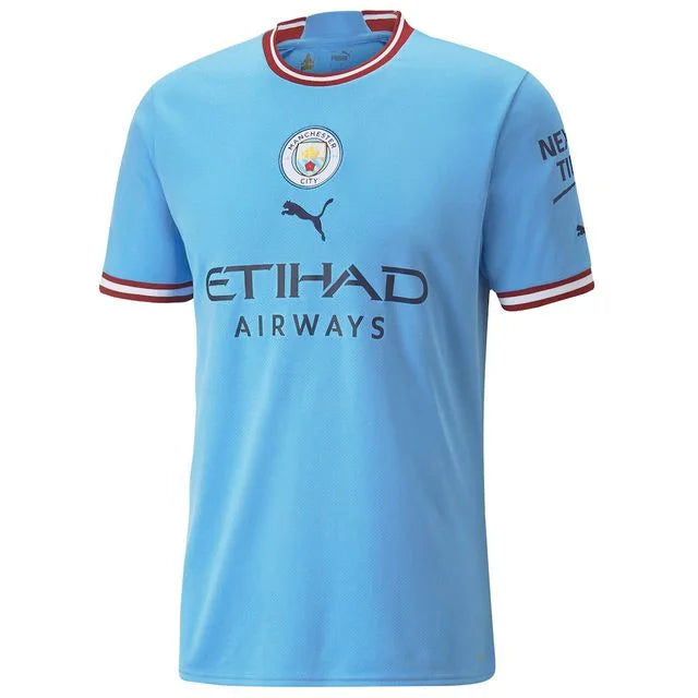 Camisa Manchester City home 22/23 - Torcedor Nike - Personalizada DE BRUYNE  n°17 - Paixao de Torcedores