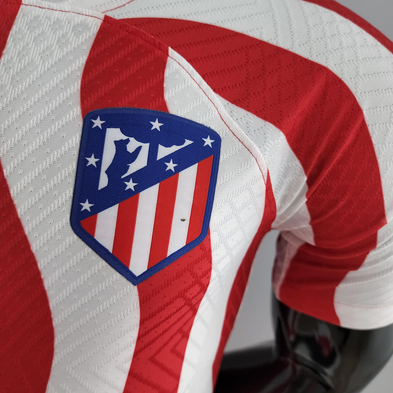 Camisa Atletico de Madrid  Home 22/23 Versão Jogador Nike Masculina - Paixao de Torcedores