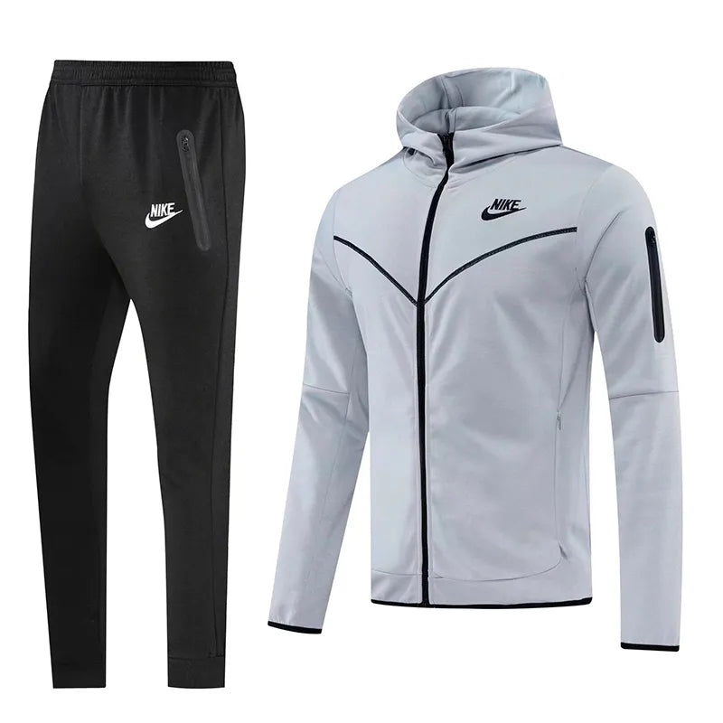 Conjunto Nike Tech Fleece Cinza - Agasalho - Paixao de Torcedores