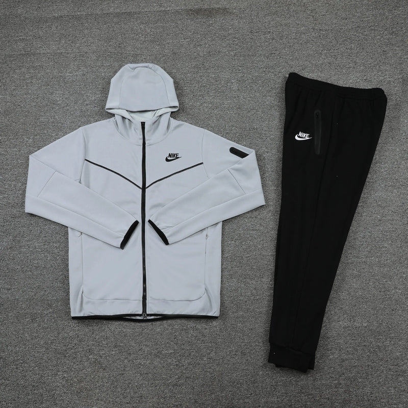 Conjunto Nike Tech Fleece Cinza - Agasalho - Paixao de Torcedores