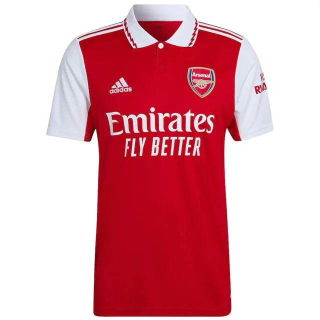 Camisa Arsenal home 22/23 - Torcedor Adidas - Personalizada Odegaard n° 8 - Paixao de Torcedores