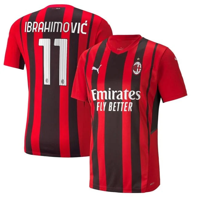 Camisa Milan Ibrahimović 11 Torcedor 2122 - Paixao de Torcedores