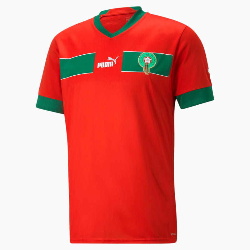 Camisa Marrocos  Wc 2022  Home - Paixao de Torcedores