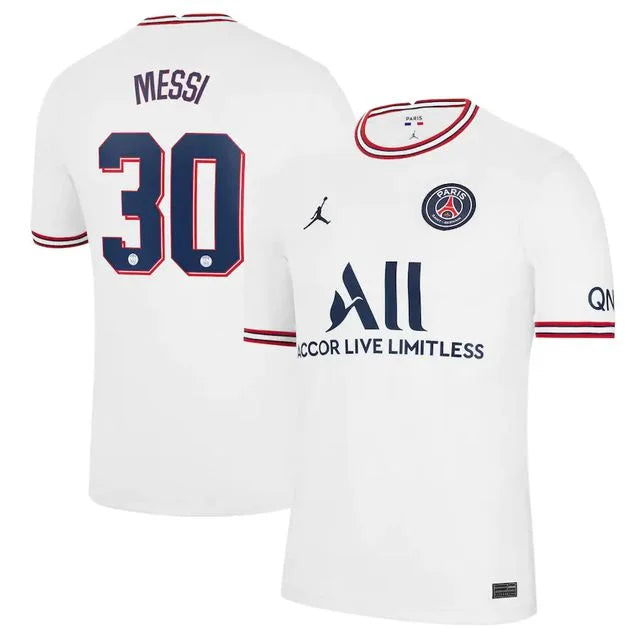 Camisa PSG Jordan Messi 30 Torcedor Masculina 2122 - Paixao de Torcedores