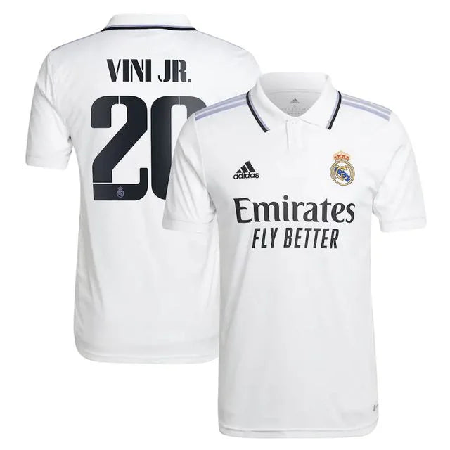 Camisa Real Madrid - VINI JR.  22/23 Torcedor Adidas - Paixao de Torcedores